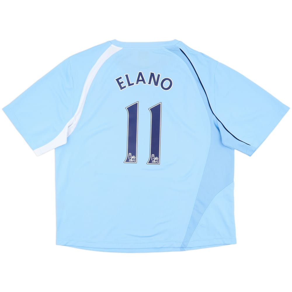 2008-09 Manchester City Home Shirt Elano #11 - 8/10 - (4XL)