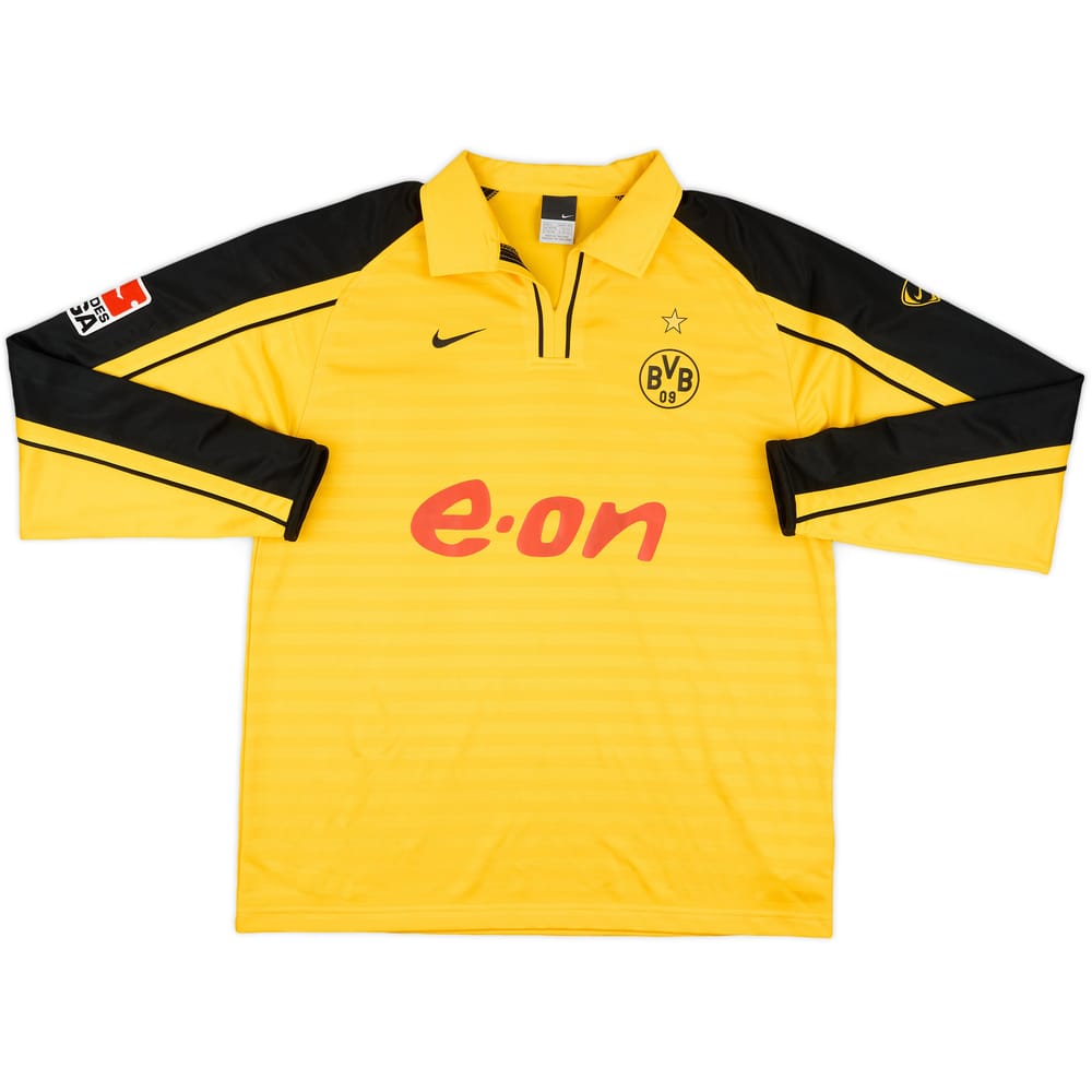 2005-06 Borussia Dortmund Match Issue Christmas L/S Shirt #5