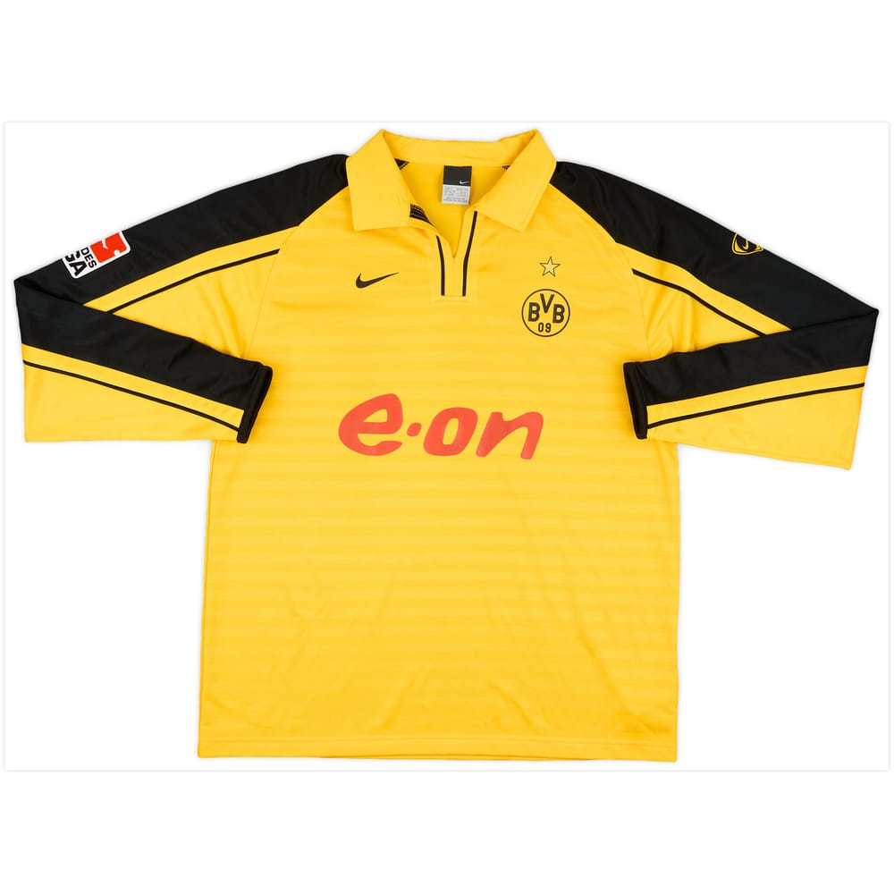 2005-06 Borussia Dortmund Match Issue Christmas L/S Shirt #5