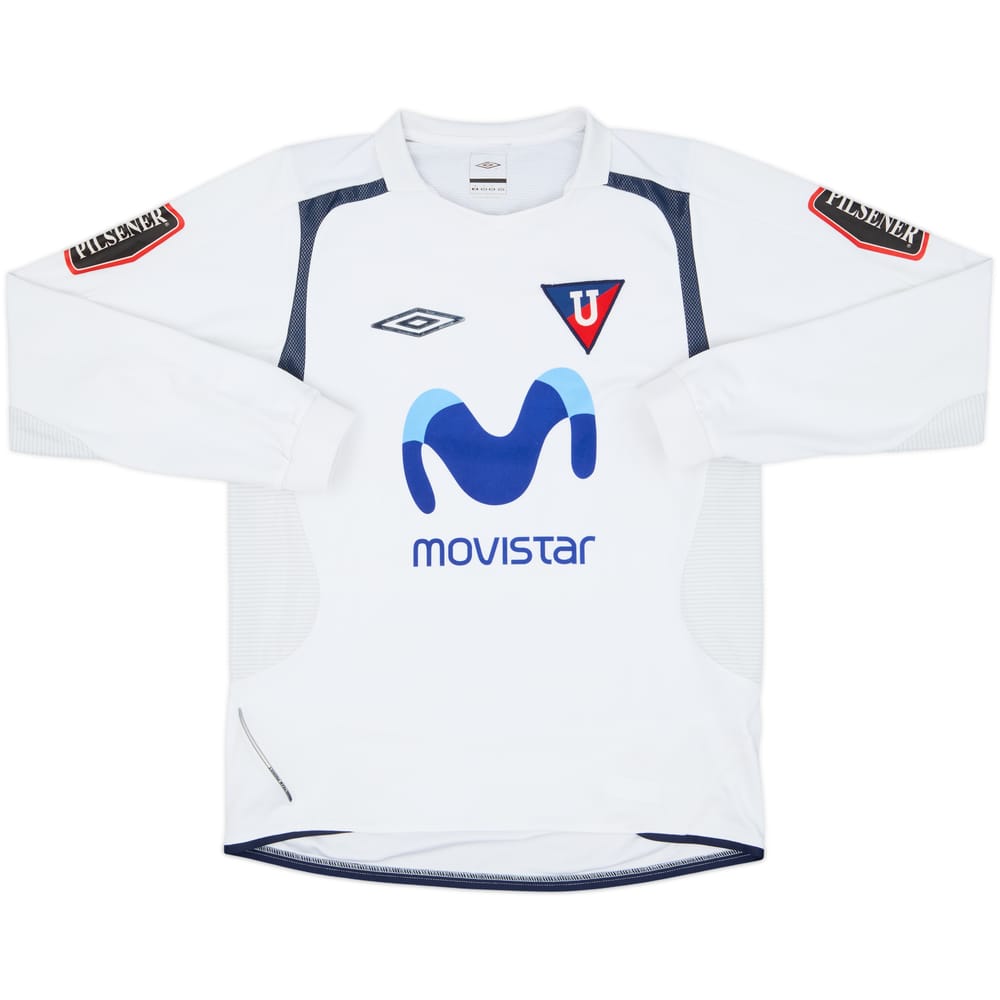 2006 LDU Quito Home L/S Shirt - 5/10 - (M)