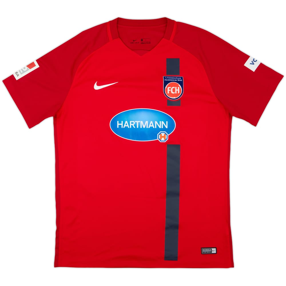 2017-18 Heidenheim Home Shirt - 10/10 - (L)