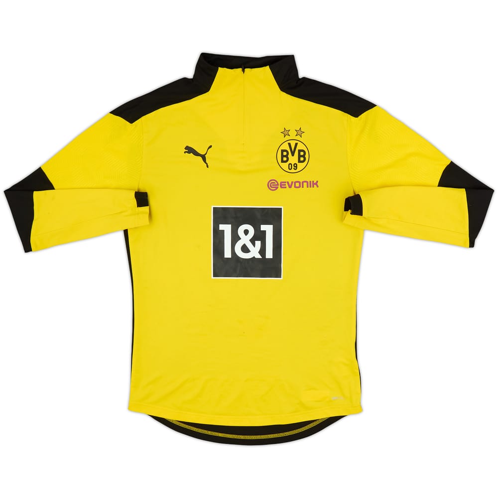 2020-21 Borussia Dortmund Puma 1/4 Zip Drill Top - 6/10 - (S)