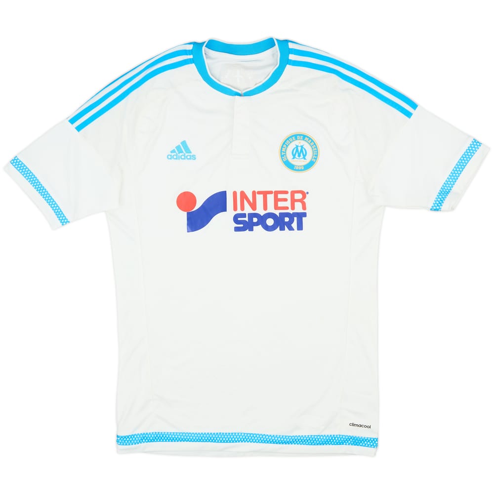 2015-16 Olympique Marseille Home Shirt - 6/10 - (XL)