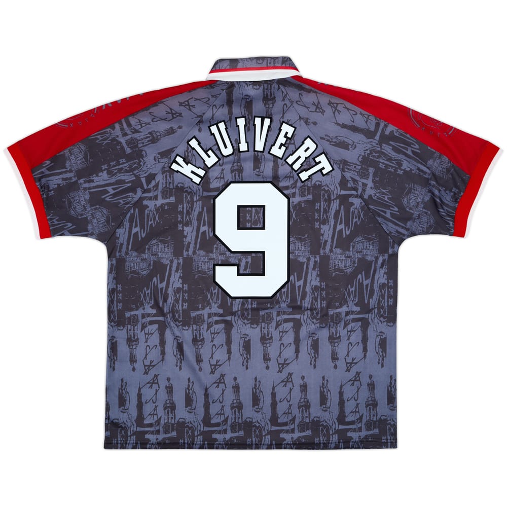 1996-97 Ajax Camiseta Visitante Kluivert #9 - 8/10 - (XL)