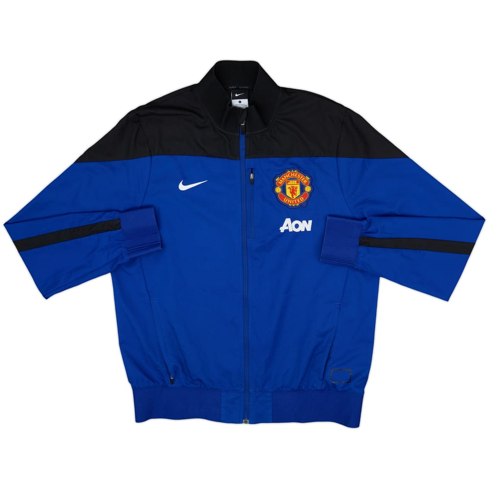 2013-14 Manchester United Nike Track Jacket - 8/10 - (L)