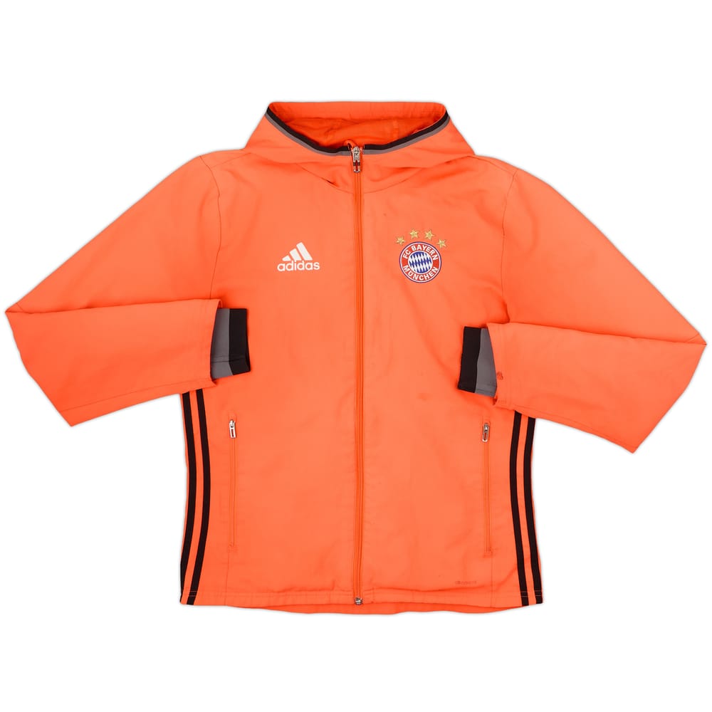 2016-17 Bayern Munich adidas Chaqueta de chándal con capucha - 5/10 - (S)