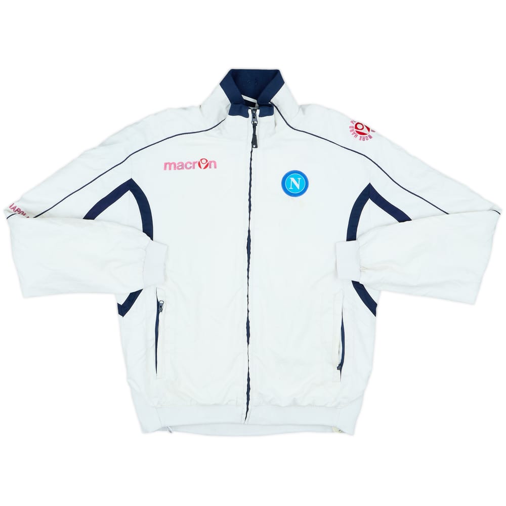 Chaqueta de chándal del Napoli Macron 2009-10 - 5/10 - (S)