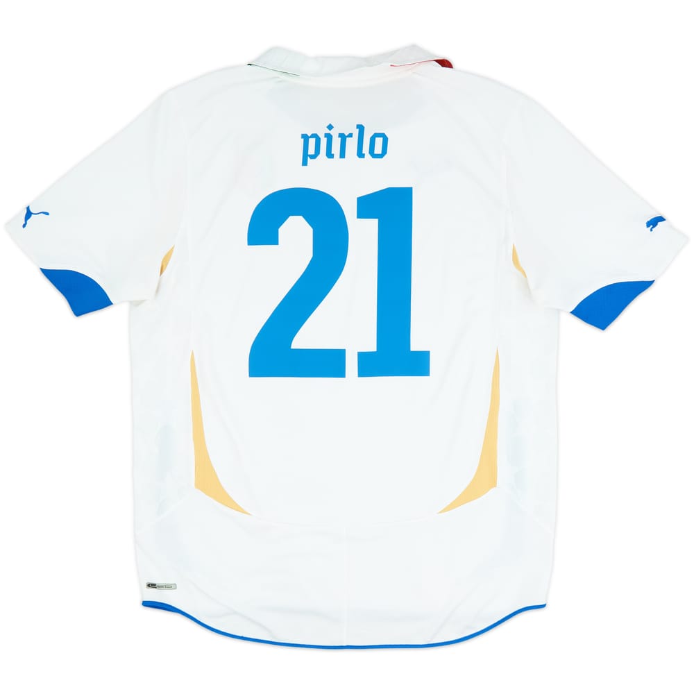 2010-12 Italy Away Shirt Pirlo #21 - 8/10 - (XL)