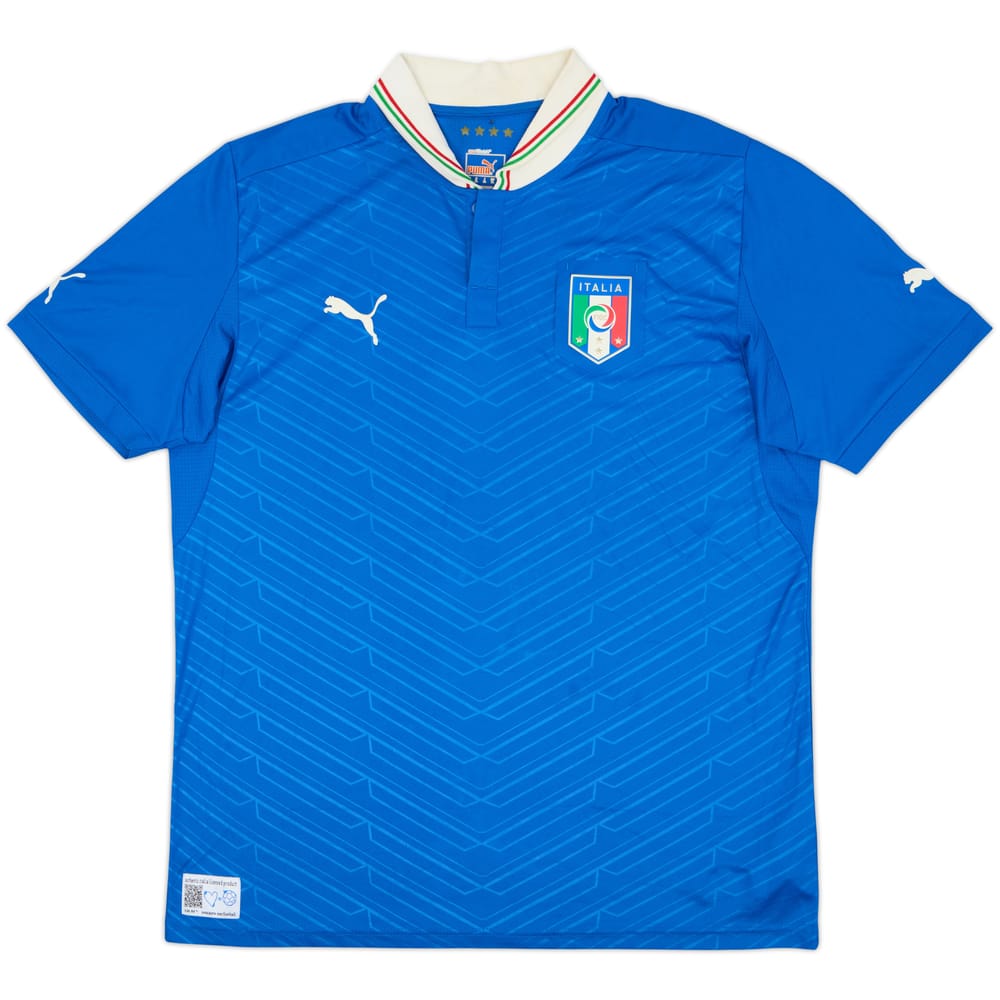2012-13 Italy Home Shirt - 4/10 - (XL)