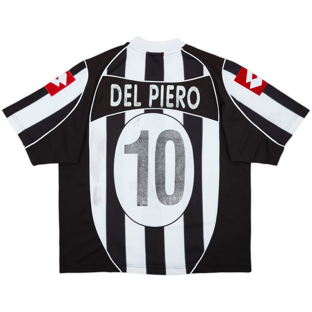 2001-02 Juventus Home Shirt Del Piero #10 - 5/10 - (XL)