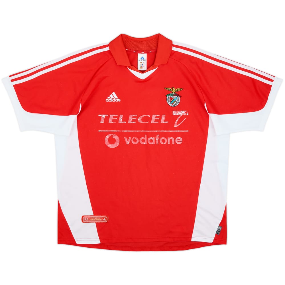 2001-02 Benfica Home Shirt - 4/10 - (XL)