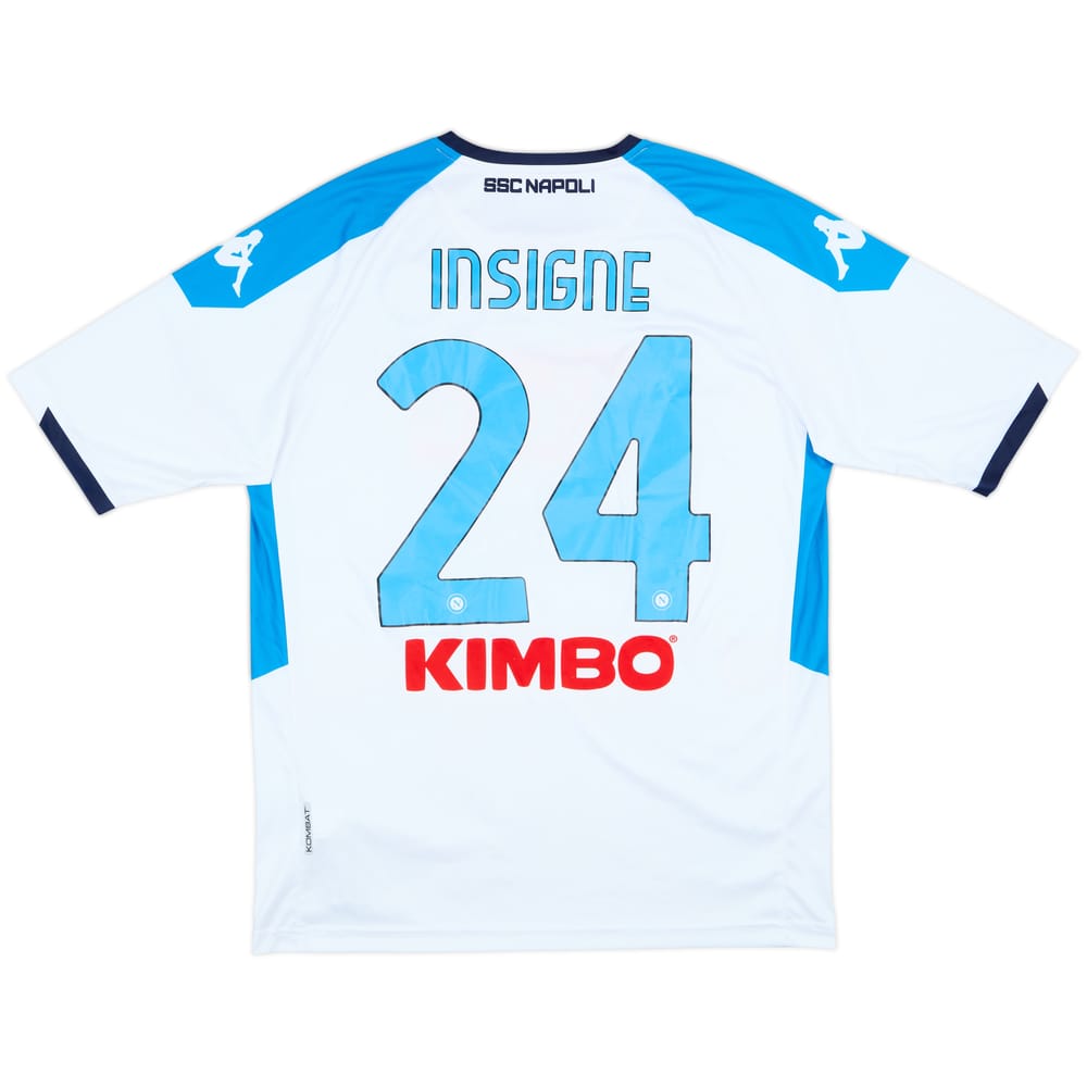 2019 Napoli Third Shirt Insigne #24 - 8/10 - (XL)