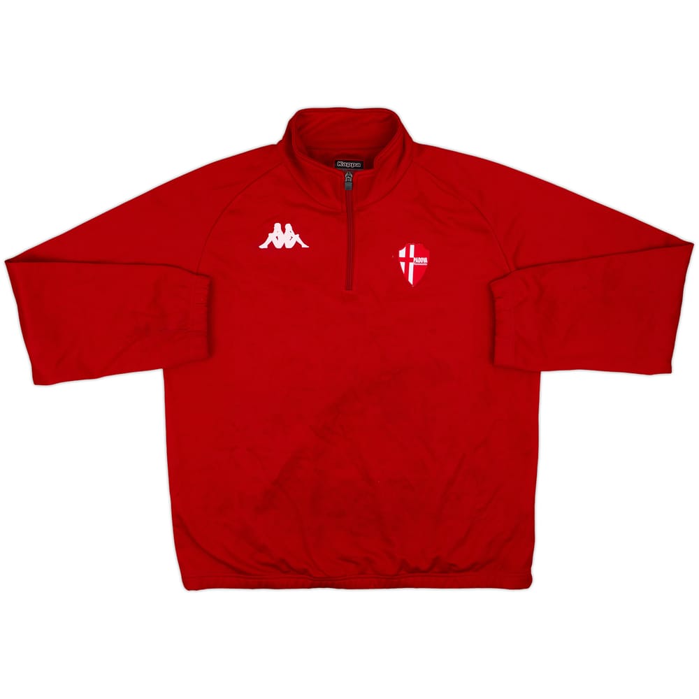 Sudadera de entrenamiento con cremallera de un cuarto Kappa del Padova 2018-19 - 7/10 - (XL)