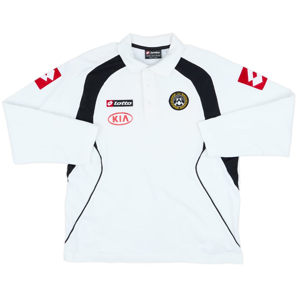 2005-06 Udinese Lotto Polo L/S Shirt - 7/10 - (L)