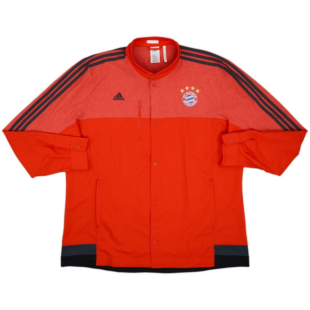 2015-16 Bayern Munich adidas Track Jacket - 8/10 - (XXL)