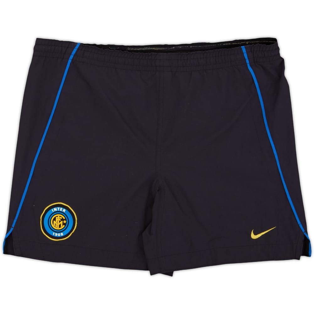 2000-01 Inter Milan Home Shorts - 8/10 - (L)