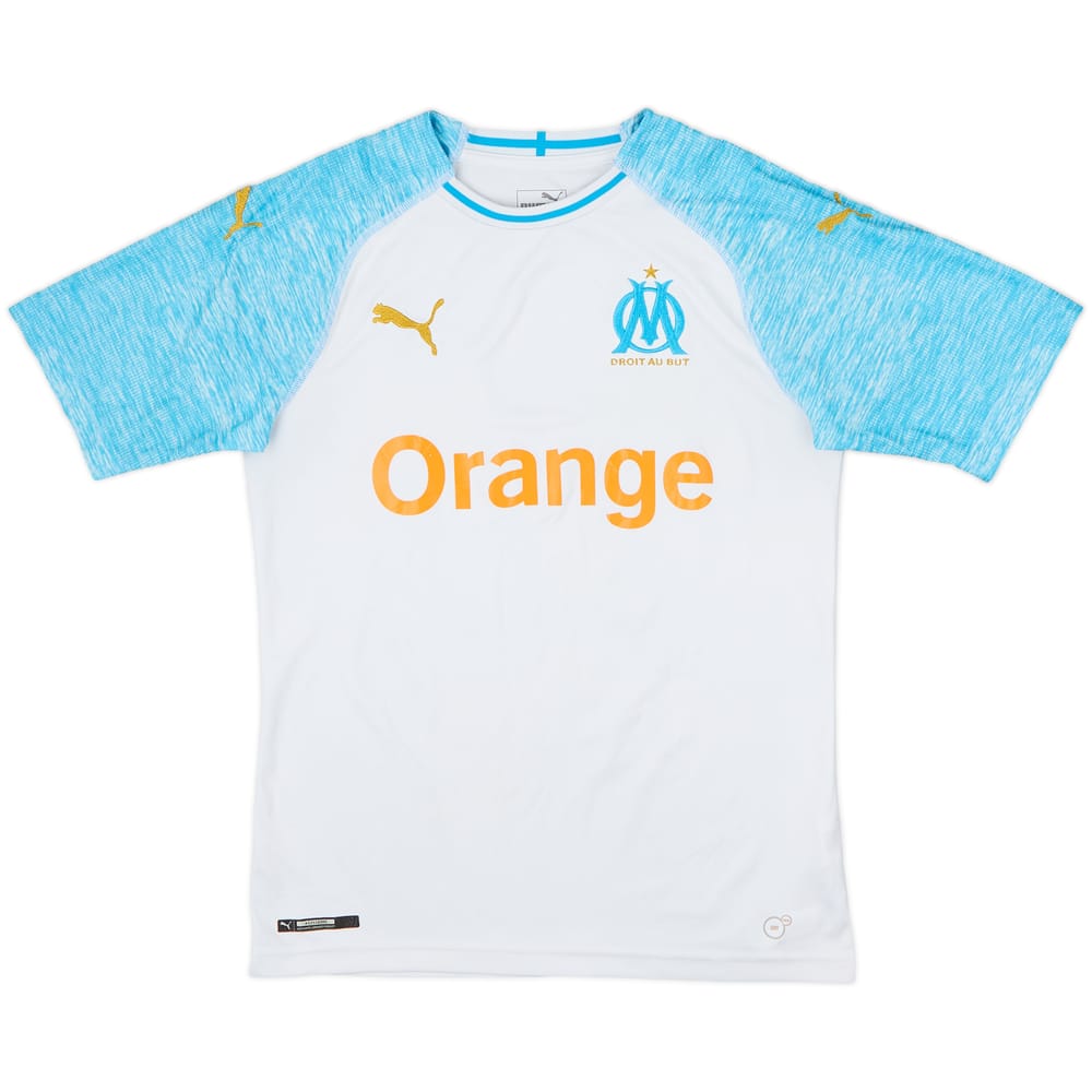 2018-19 Olympique Marseille Home Shirt - 6/10 - (XS)