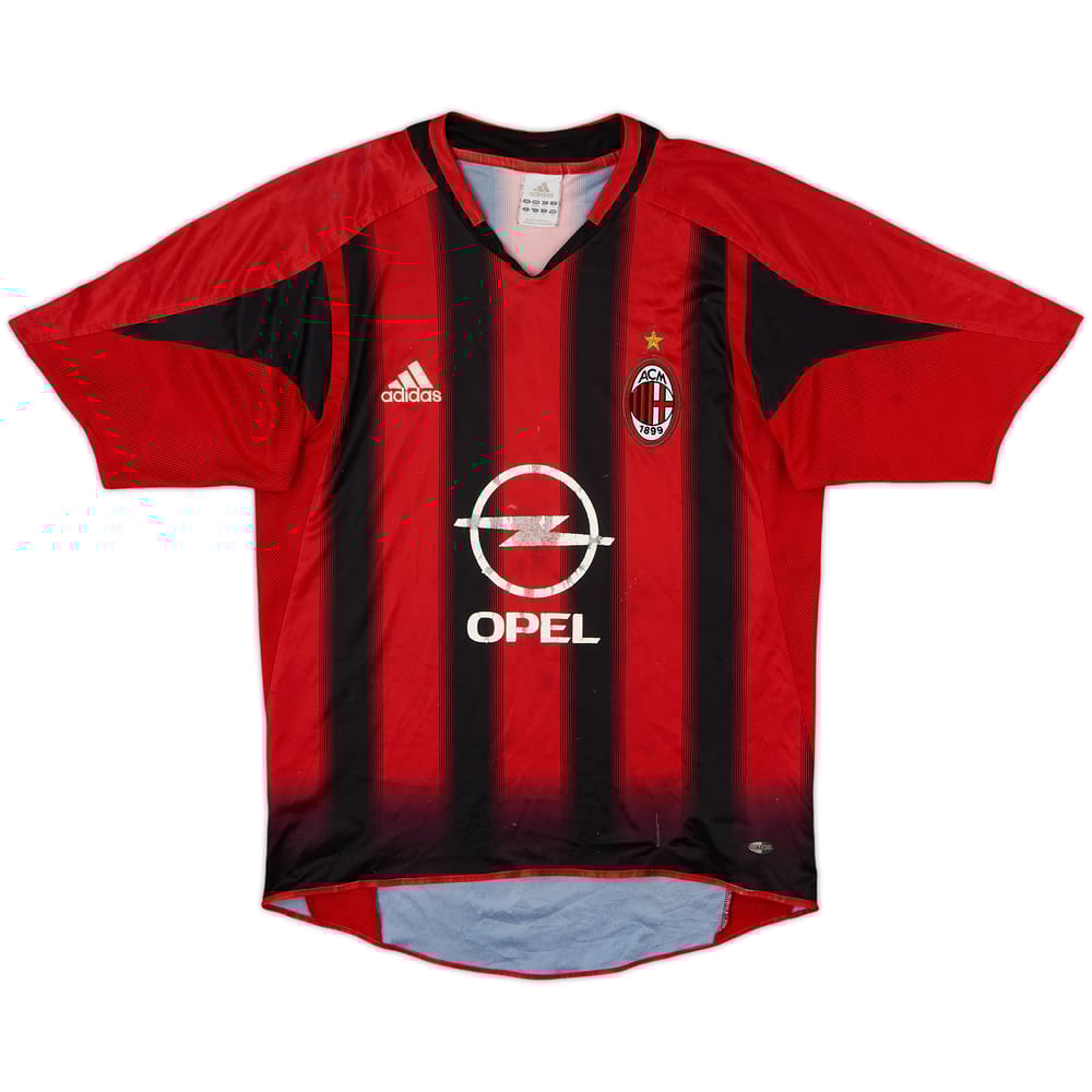2004-05 AC Milan Home Shirt - 4/10 - (S)