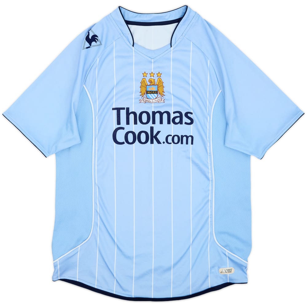 2007-08 Manchester City Home Shirt - 5/10 - (M)