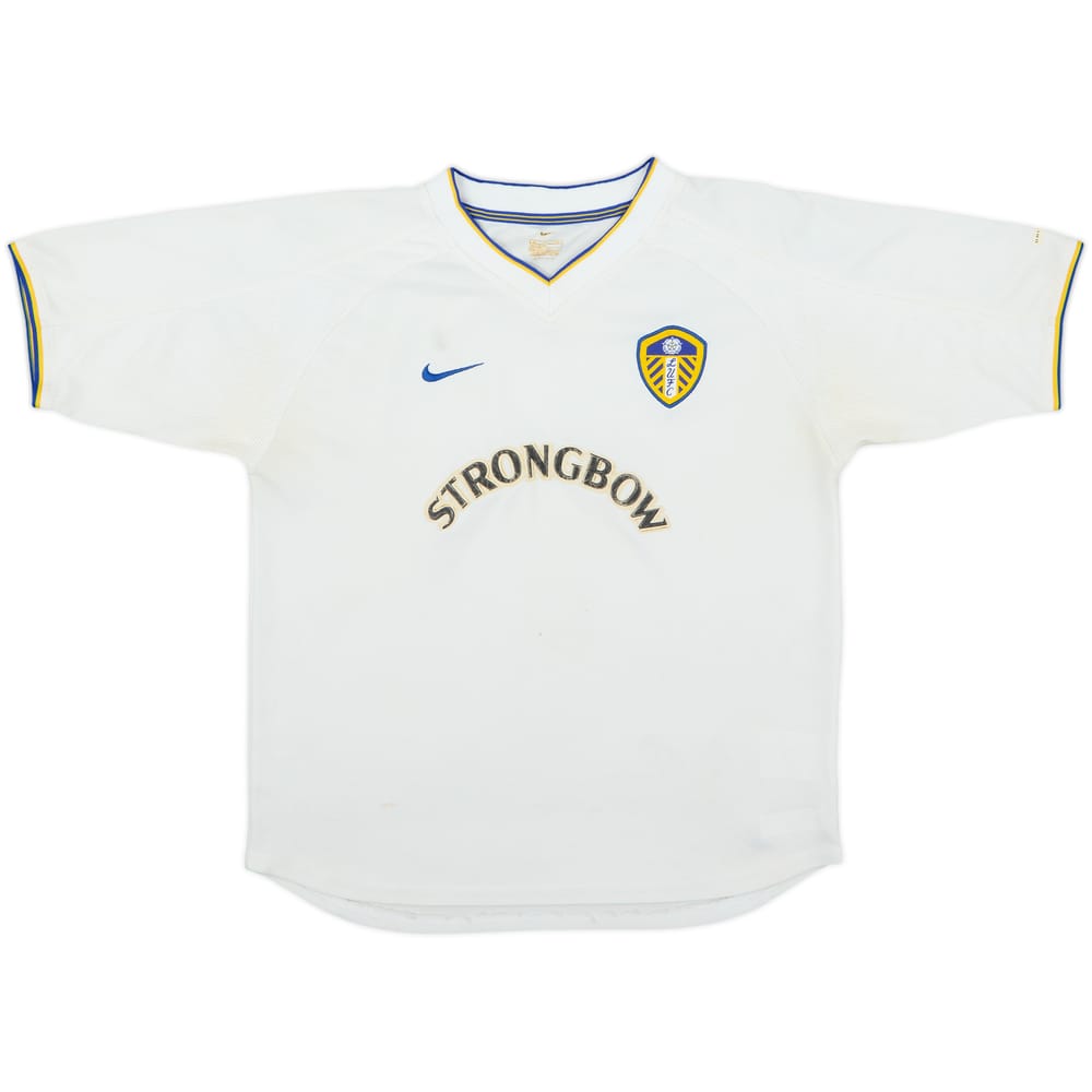 2000-02 Leeds United Home Shirt - 5/10 - (L.Boys)
