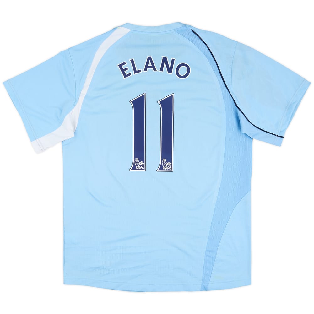 2008-09 Manchester City Home Shirt Elano #11 - 5/10 - (L)