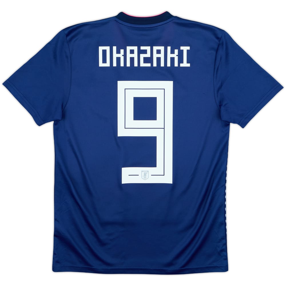 2019-20 Japan Women Home Shirt Okazaki #9 - 8/10 - (S)