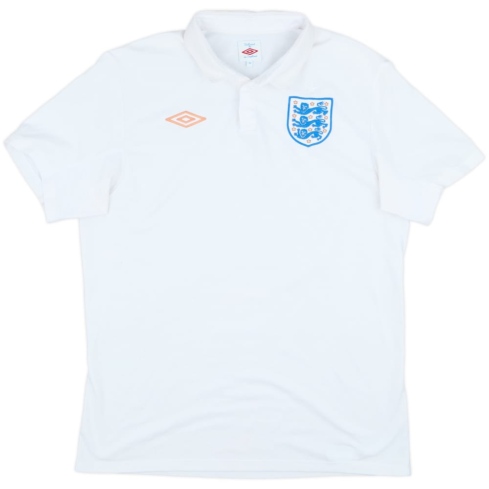 2009-10 England Home Shirt - 5/10 - (L)
