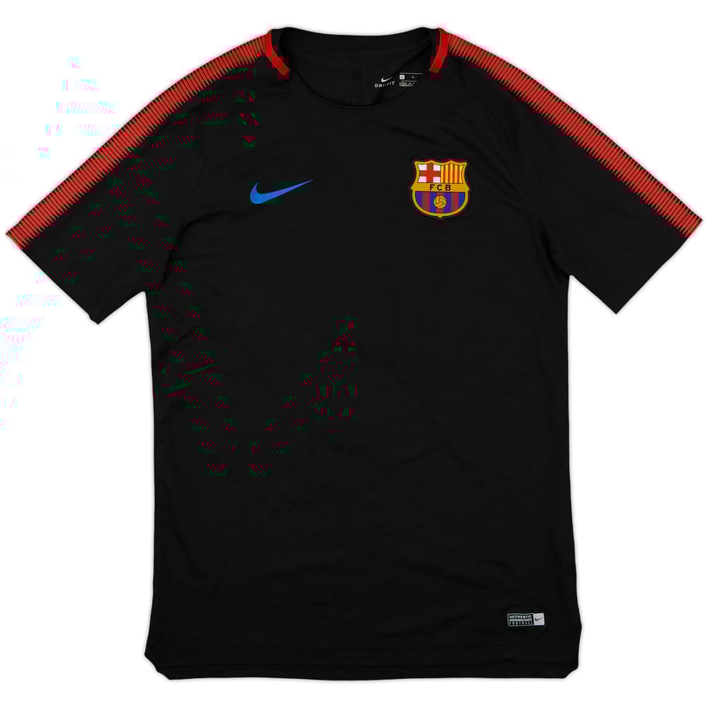 2017-18 Barcelona Nike Training Shirt - 8/10 - (L)