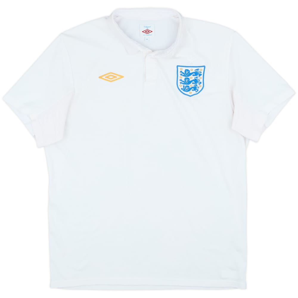 2009-10 England Home Shirt - 5/10 - (L)