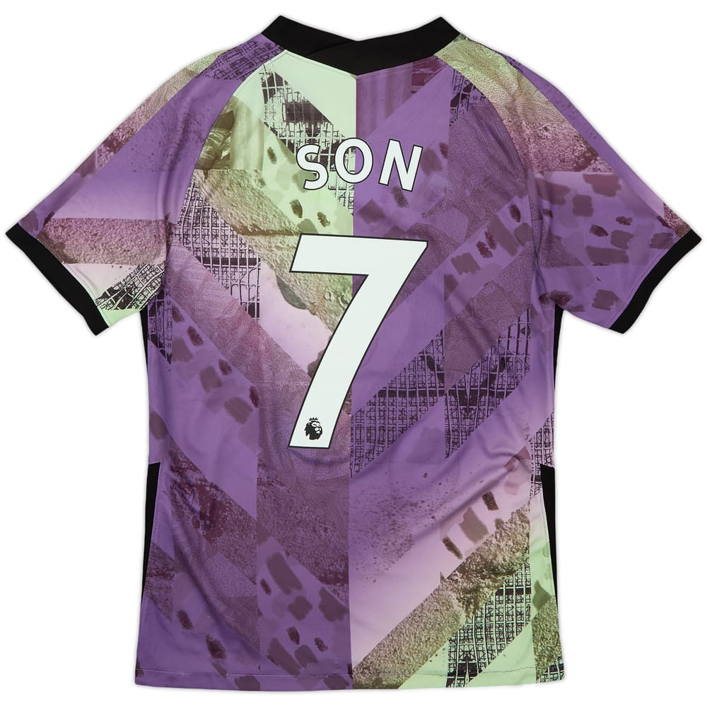 Camiseta de la tercera equipación del Tottenham 2021-22 Son #7 - 6/10 - (S)
