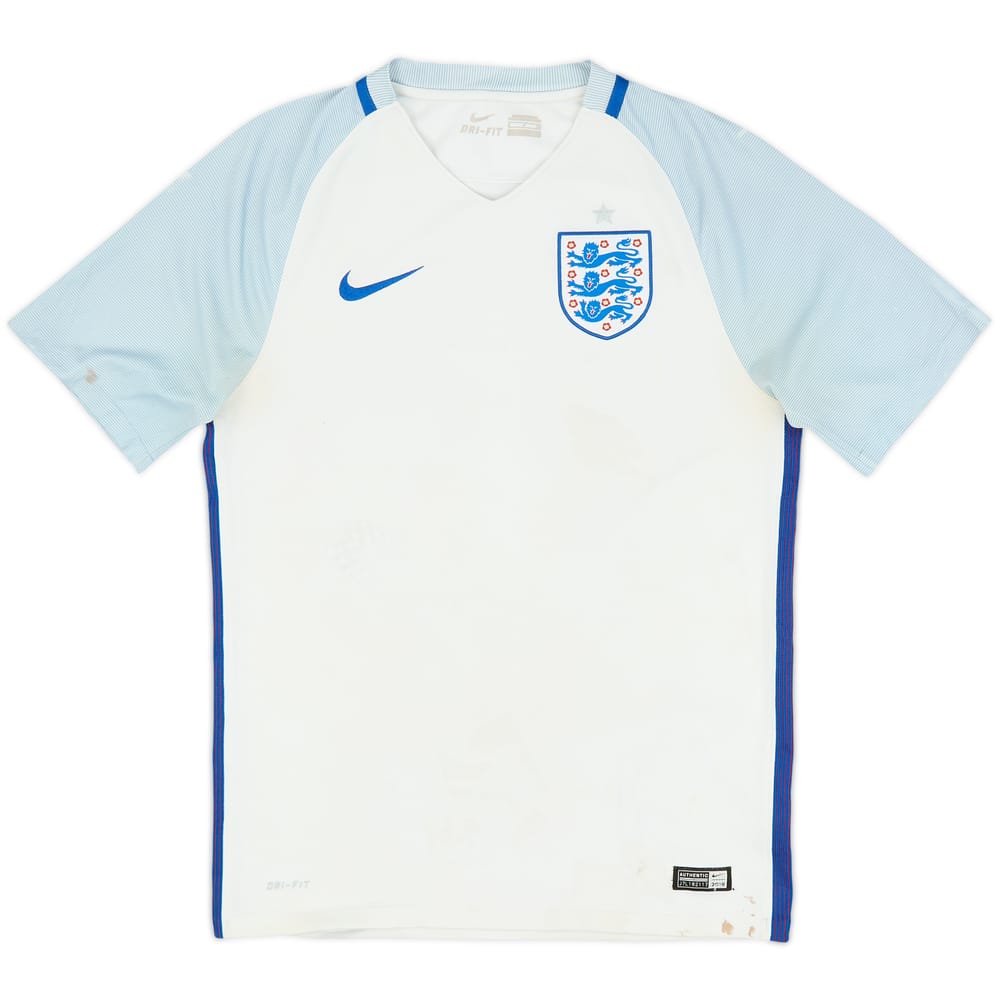 2016-17 England Home Shirt - 4/10 - (S)