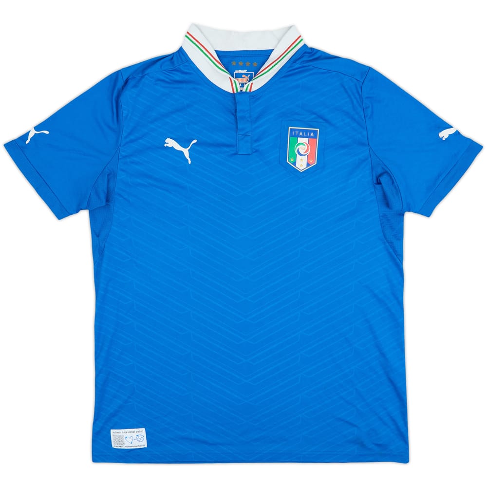 2012-13 Italy Home Shirt - 7/10 - (XL)