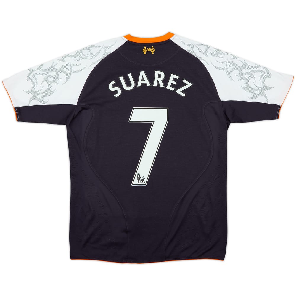 2012-13 Liverpool Third Shirt Suarez #7 - 7/10 - (XL.Boys)