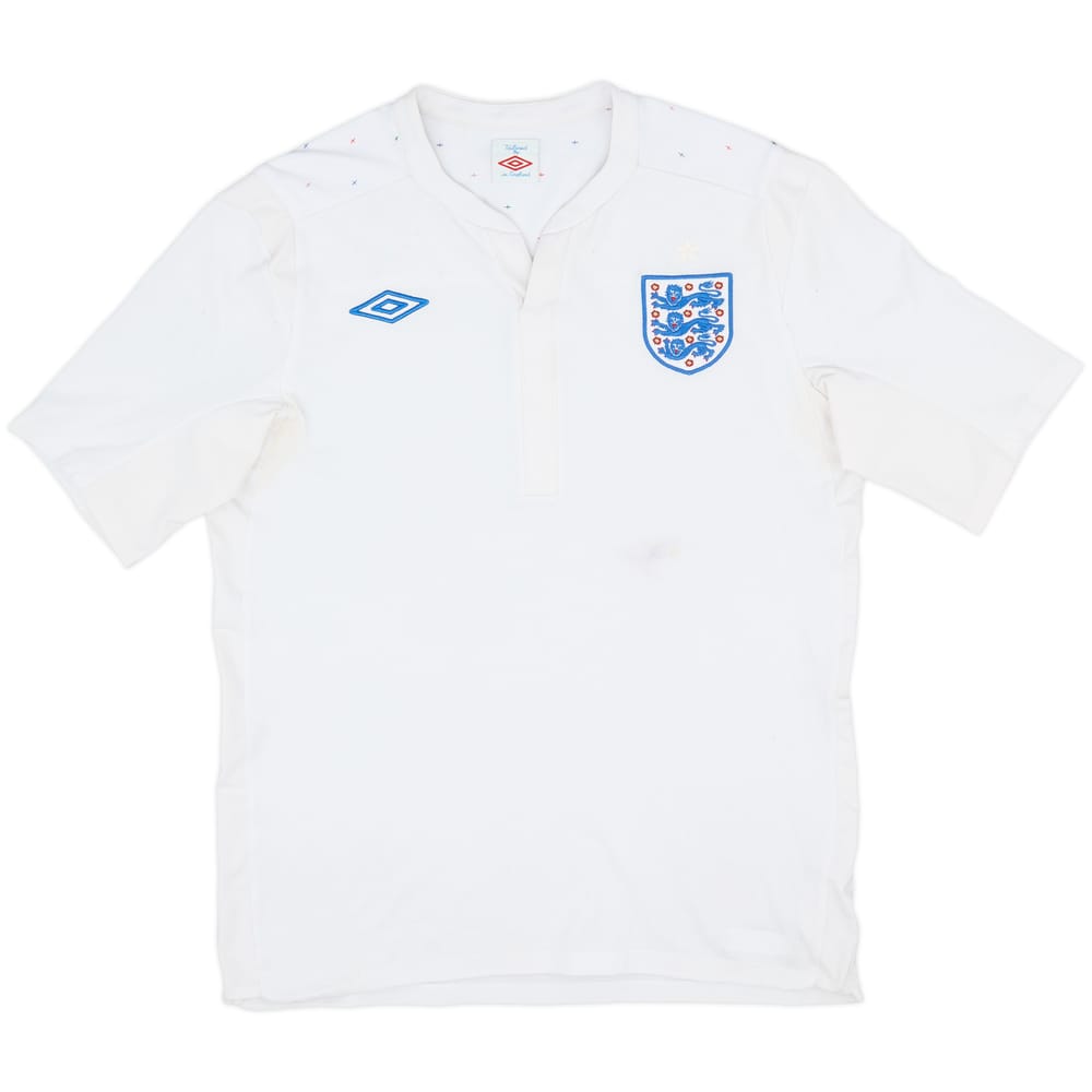 2010-11 England Home Shirt - 5/10 - (L)