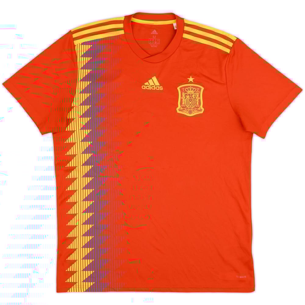 2018-19 Spain Home Shirt - 7/10 - (M)