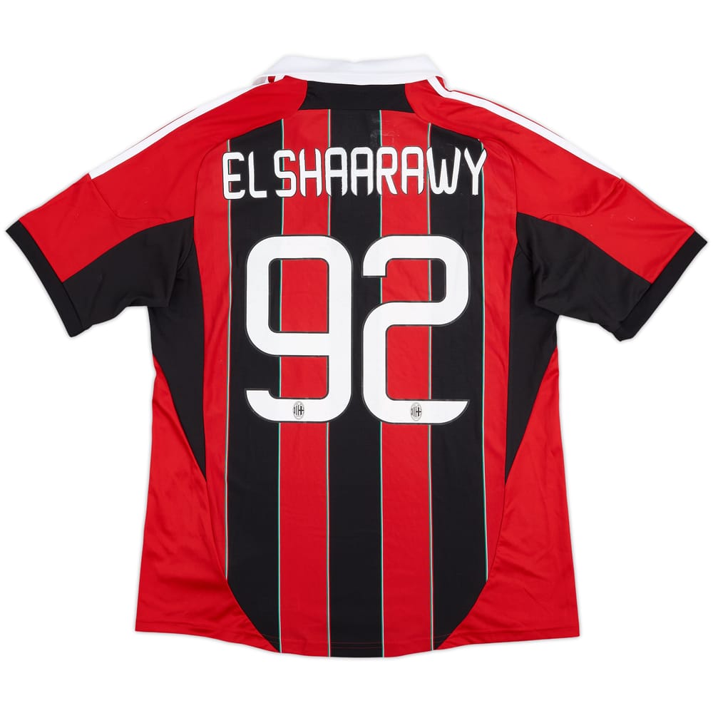 2012-13 AC Milan Home Shirt El Shaarawy #92 - 6/10 - (L)