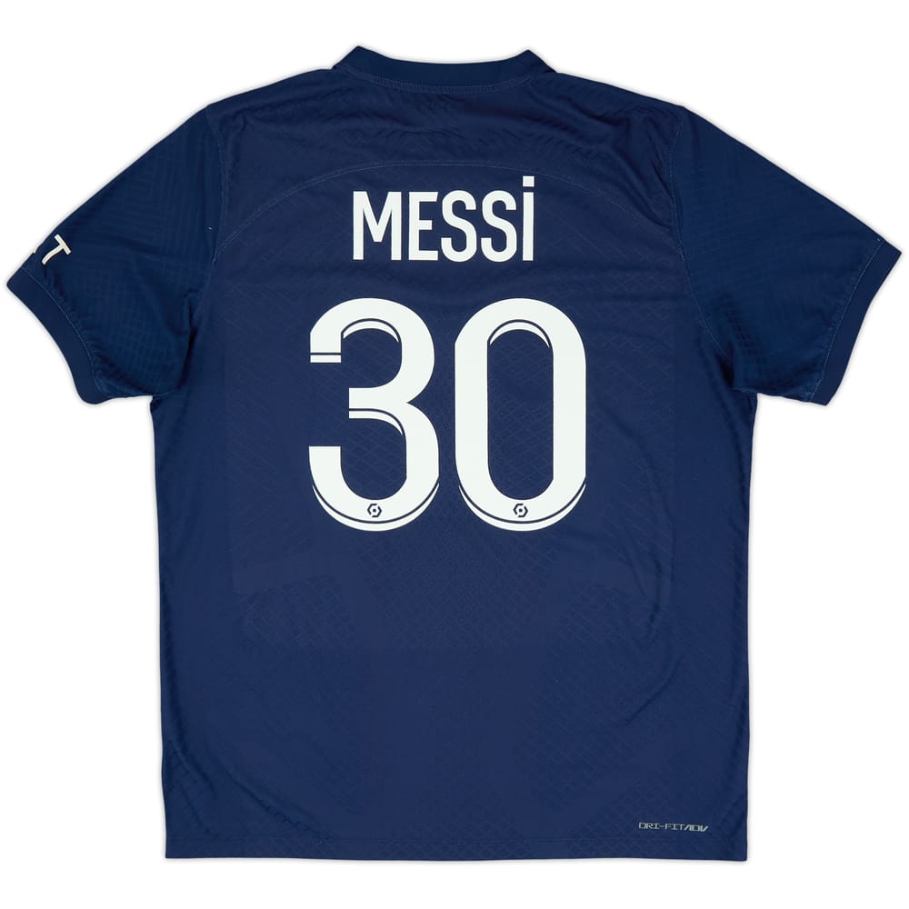 2022-23 Paris Saint-Germain Home Shirt Messi #30 - 8/10 - (L)