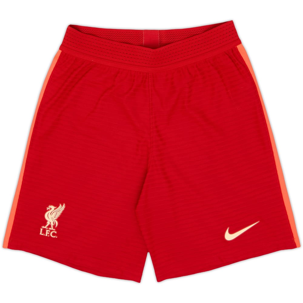 2021-22 Liverpool Authentic Home Shorts - 8/10 - (S)