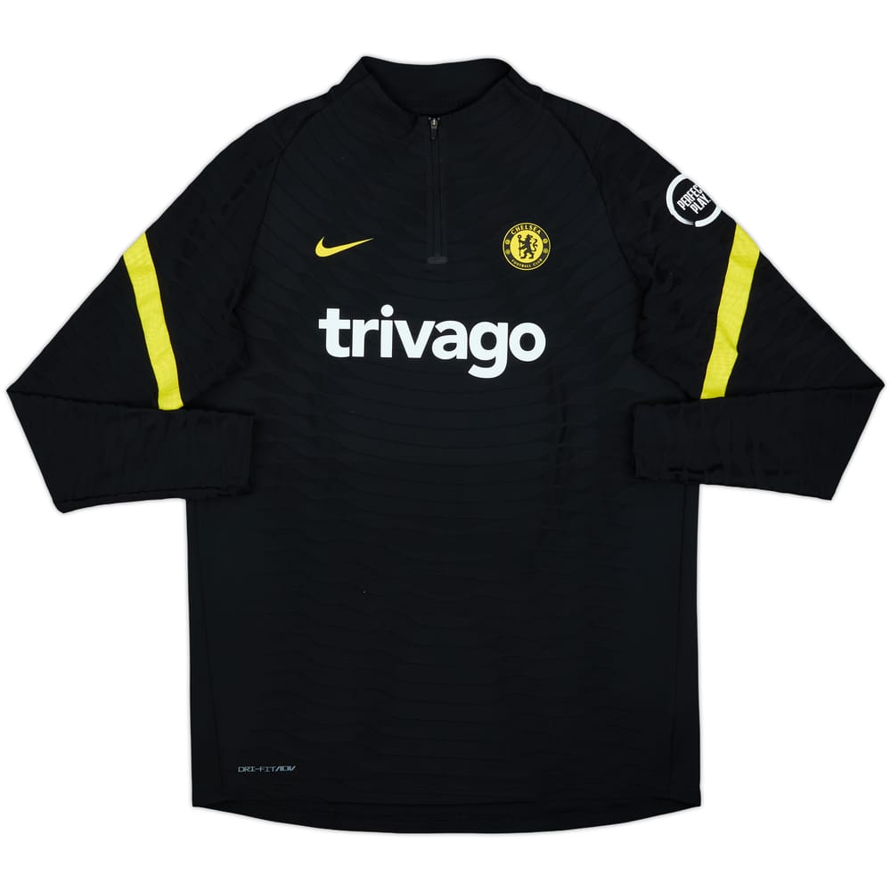 2021-22 Chelsea Nike Dri-Fit ADV 1/4 Zip Drill Top - 6/10 - (XL)