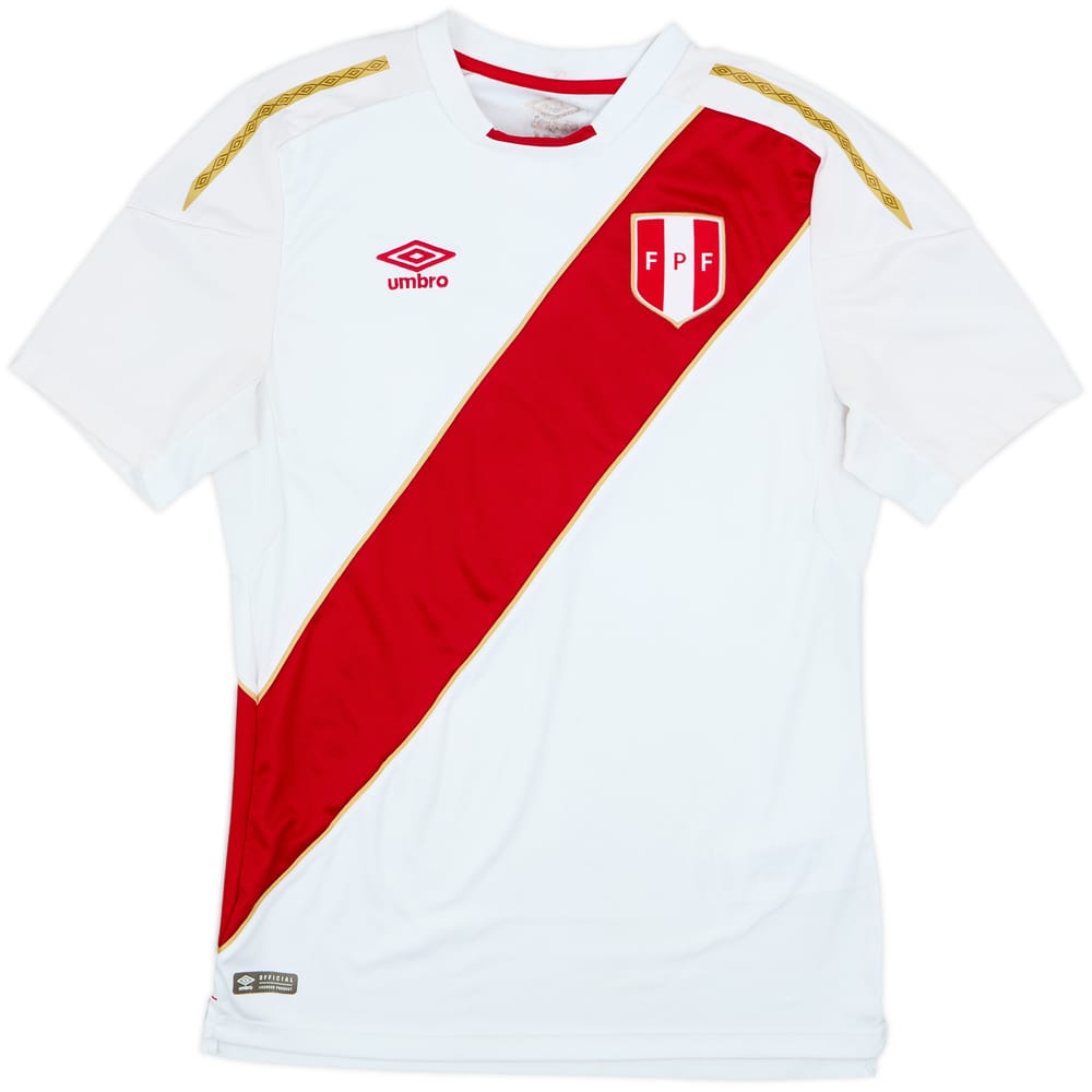 2018 Peru Home Shirt - 5/10 - (M)