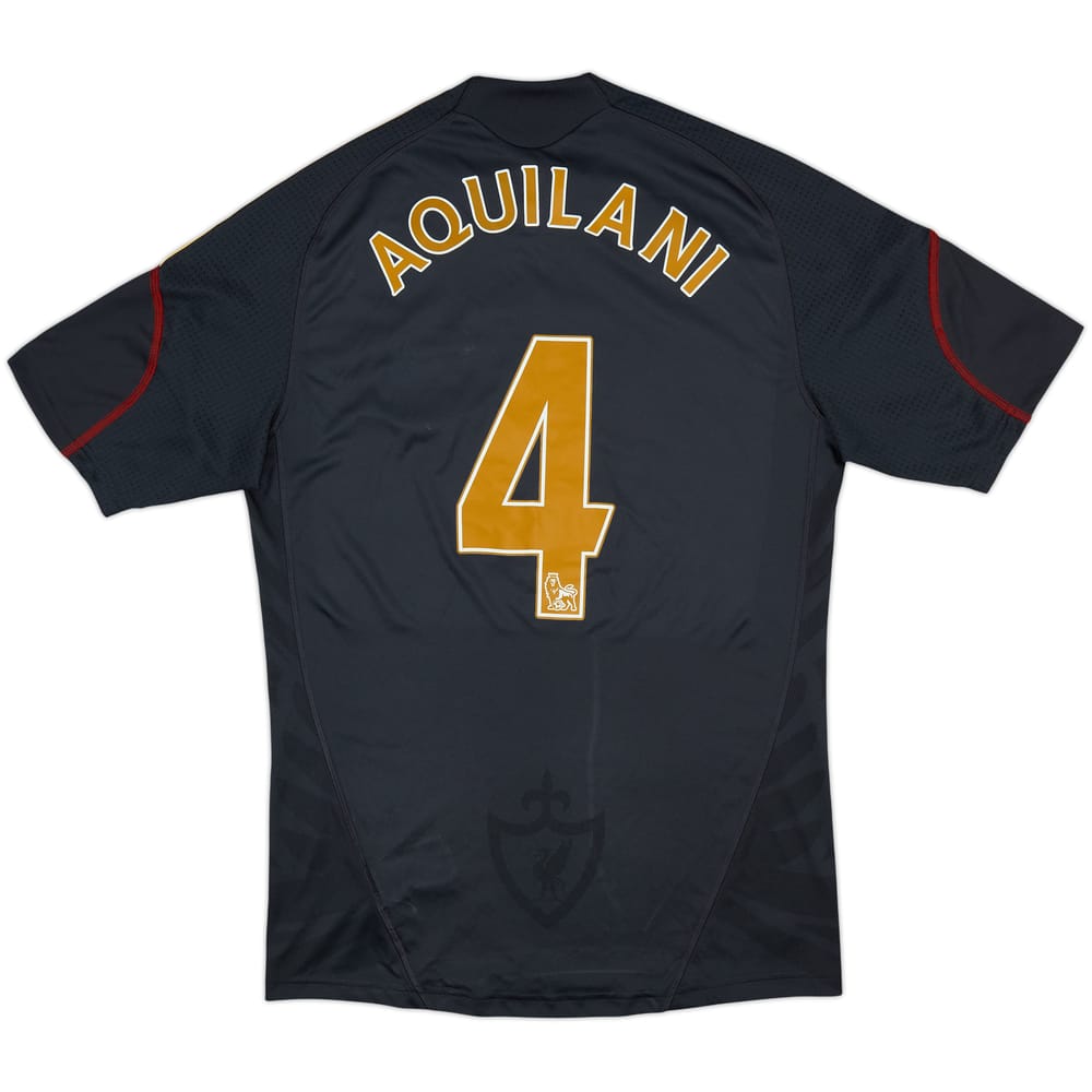 2009-10 Liverpool Away Shirt Aquilani #4 - 8/10 - (S)