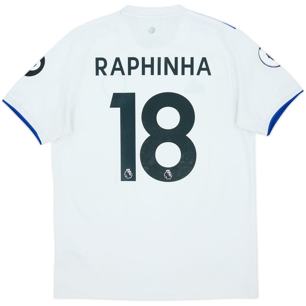 2020-21 Leeds United Home Shirt Raphinha #18 - 7/10 - (M)