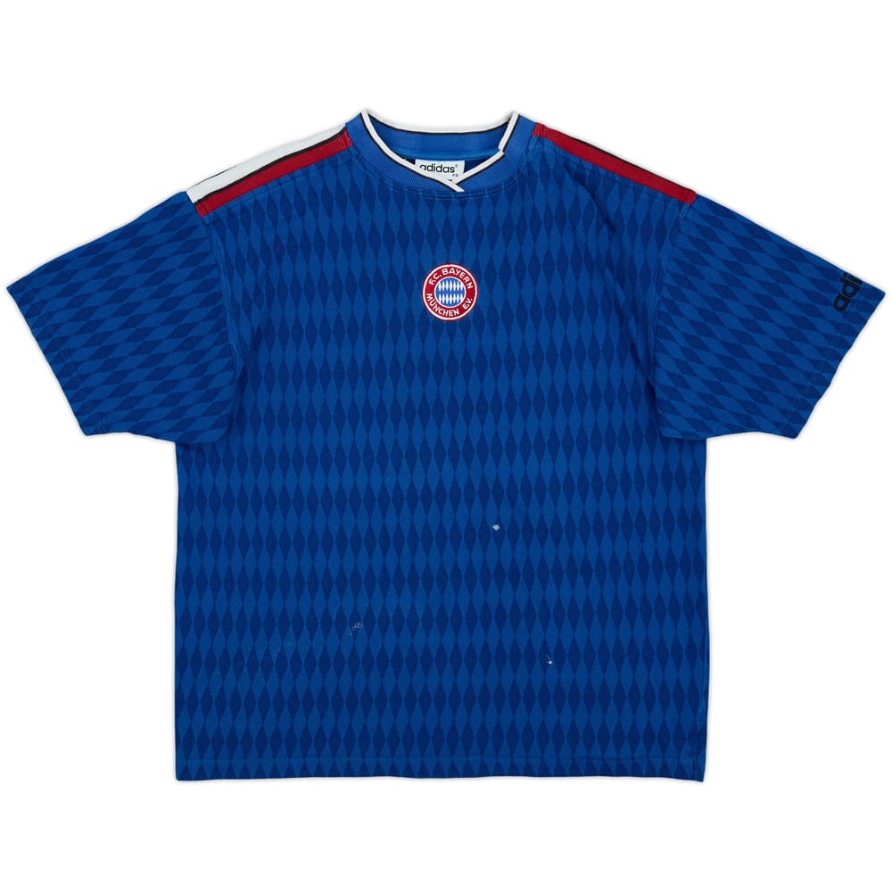 1995-96 Bayern Munich adidas Cotton Tee - 7/10 - (M/L)
