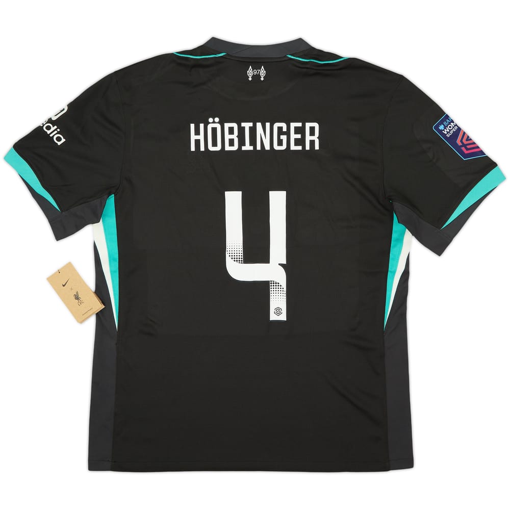 2024-25 Liverpool Women Away Shirt Hobinger #4 (Men's L)