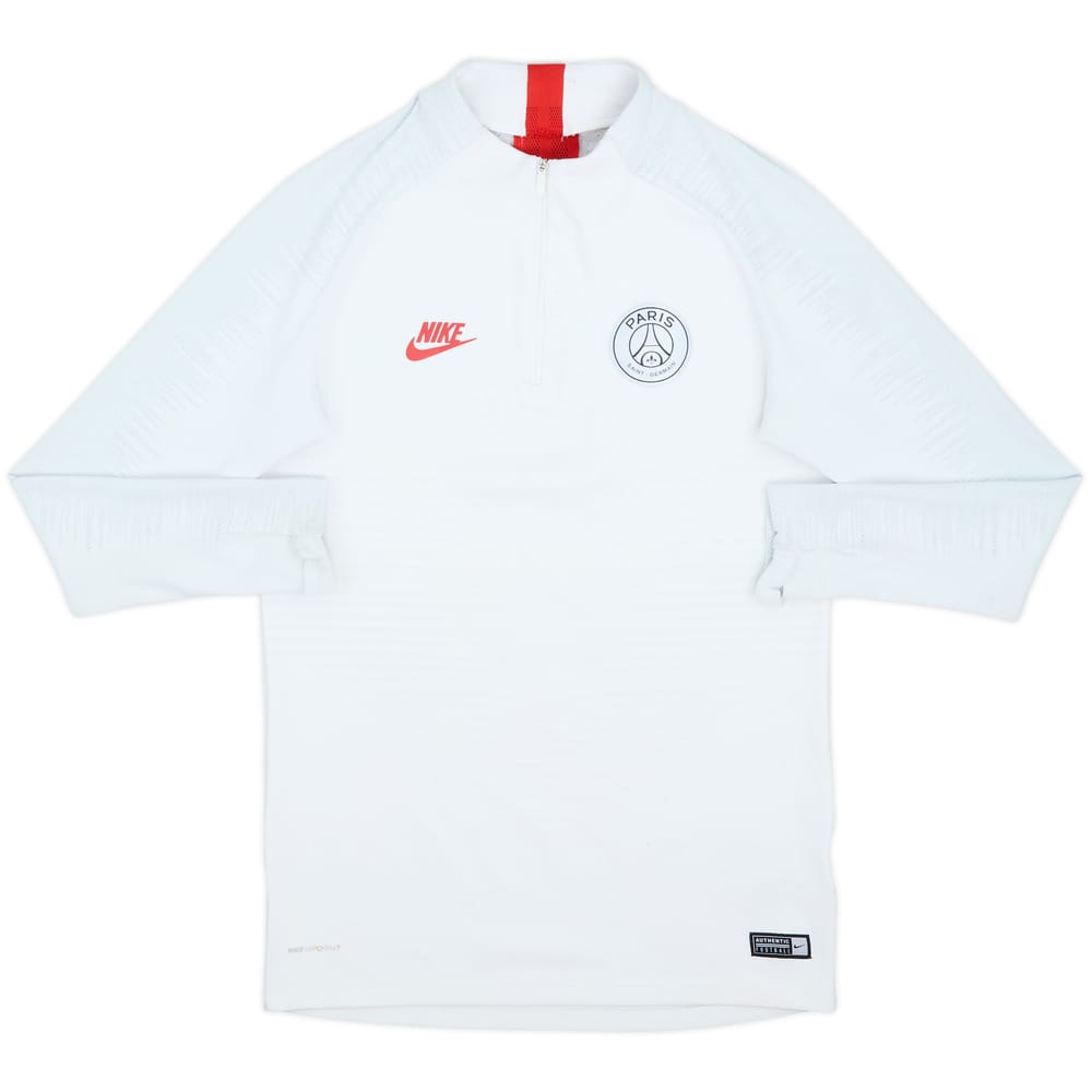 2019-20 Paris Saint-Germain Nike Vaporknit 1/4 Zip Drill Top - 6/10 - (S)