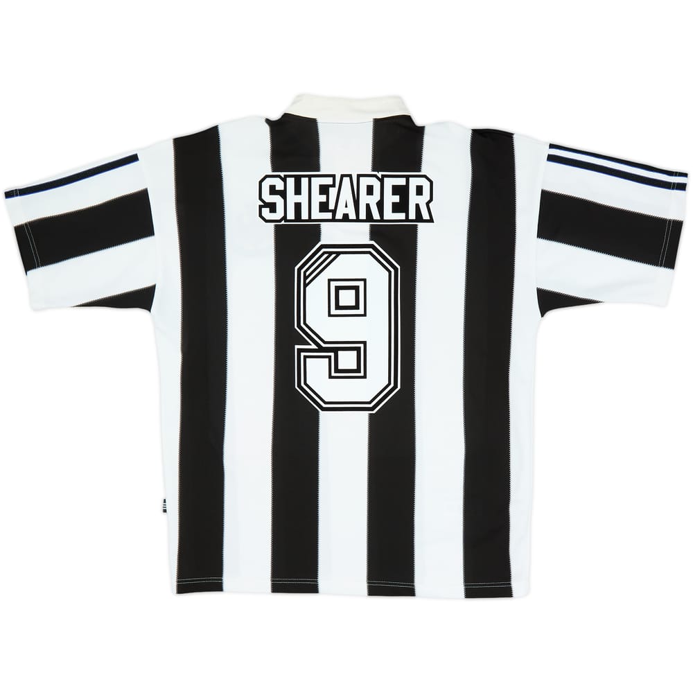 1995-97 Newcastle Home Shirt Shearer #9 - 8/10 - (L)