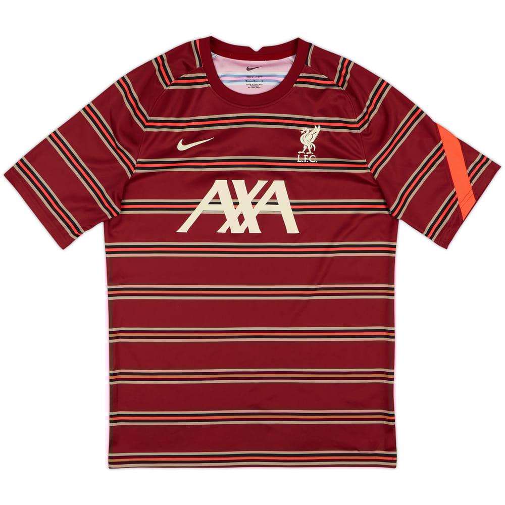 2021-22 Liverpool Nike Training Shirt - 9/10 - (M)