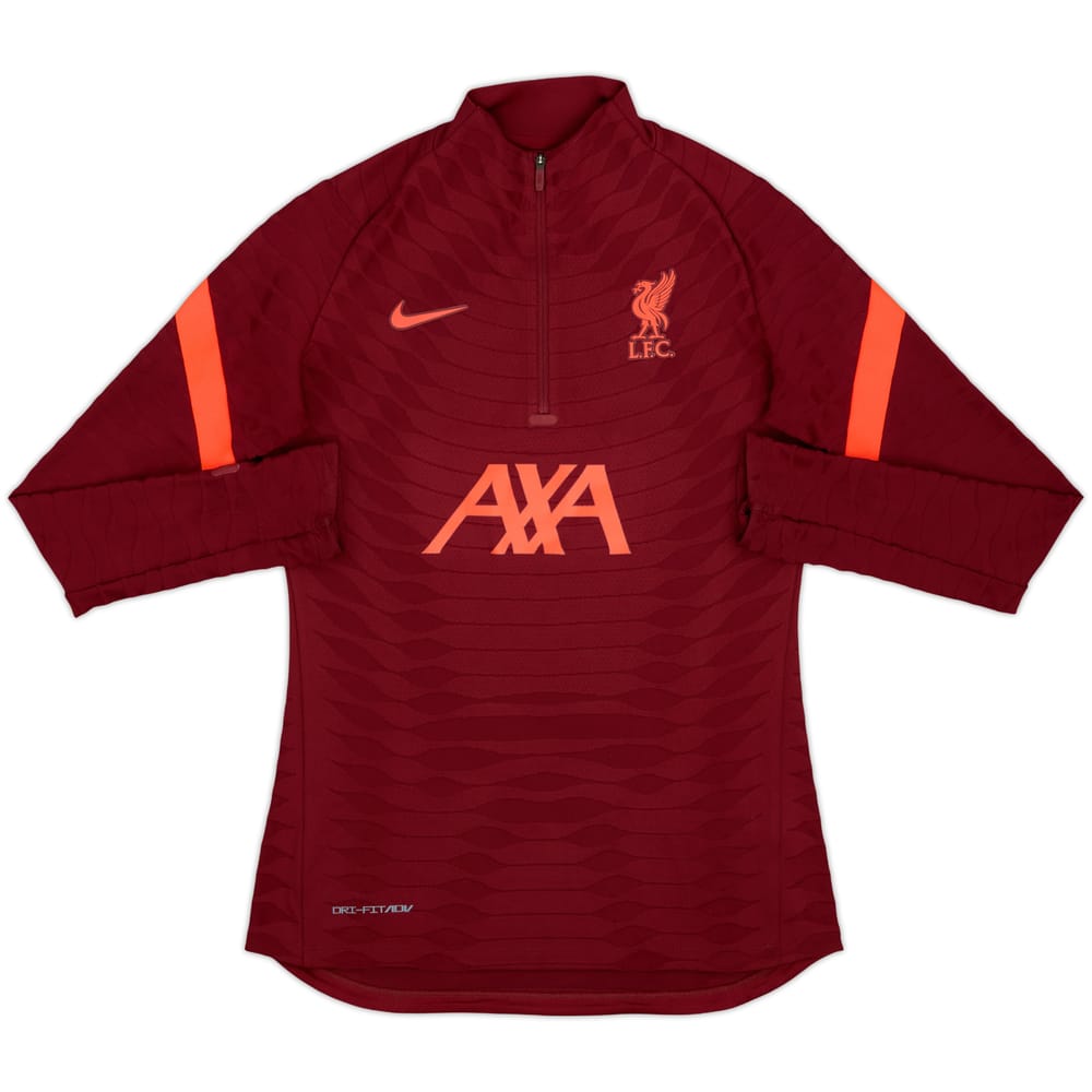 2021-22 Liverpool Nike Dri-Fit ADV 1/4 Zip Drill Top - 7/10 - (S)