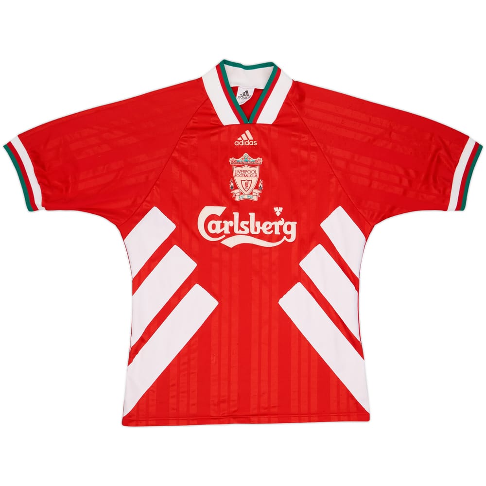 1993-95 Liverpool Home Shirt - 8/10 - (M)