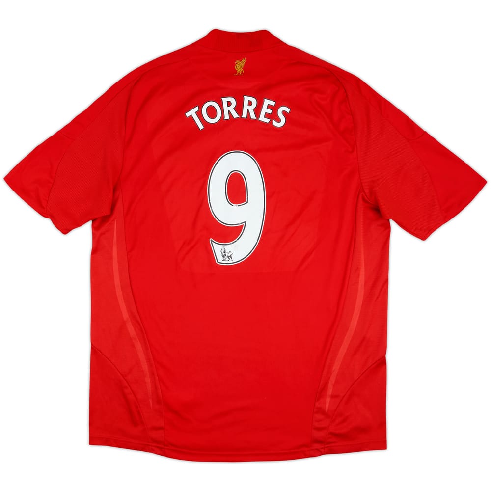 2008-10 Liverpool Home Shirt Torres #9 - 6/10 - (XL)